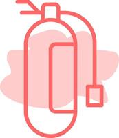 Fire Extinguisher Colorful Icon vector