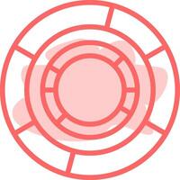 Chart Colorful Icon vector