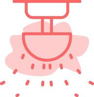 Sprinkler Colorful Icon vector