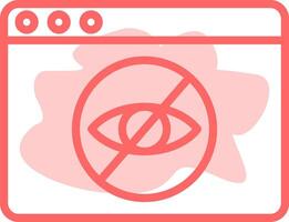 Eye Colorful Icon vector