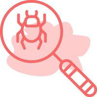 Detection Colorful Icon vector
