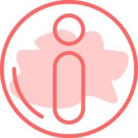 information Colorful Icon vector