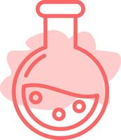 Flask Colorful Icon vector