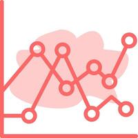 Chart Colorful Icon vector