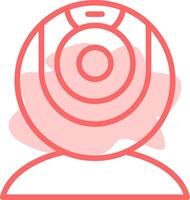 web camera Colorful Icon vector