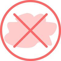 Cancel Colorful Icon vector