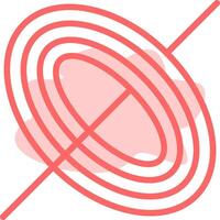 Black Hole Colorful Icon vector
