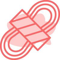 Rope Colorful Icon vector