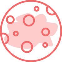 Moon Colorful Icon vector