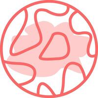 Planet Colorful Icon vector