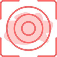 Target Colorful Icon vector