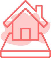 Plot Colorful Icon vector