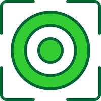 Target Colorful Icon vector