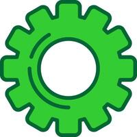 Setting Colorful Icon vector
