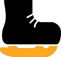 Skating Colorful Icon vector