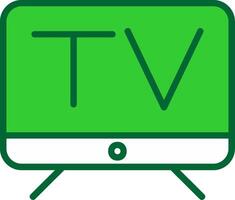 Television Colorful Icon vector