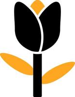 Tulip Colorful Icon vector