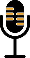 Microphone Colorful Icon vector