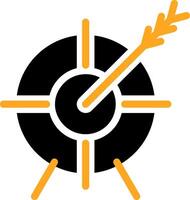 Target Colorful Icon vector