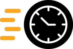 Fast time Colorful Icon vector
