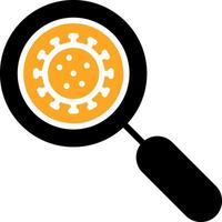Magnifier Colorful Icon vector
