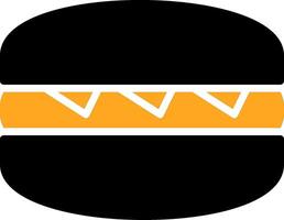 Hamburger Colorful Icon vector