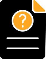 Ask Colorful Icon vector