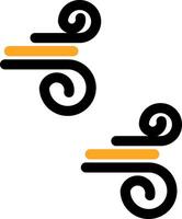 Wind Colorful Icon vector