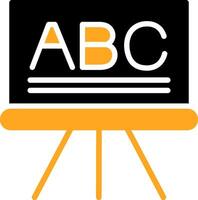 Blackboard Colorful Icon vector
