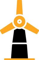 Windmill Colorful Icon vector