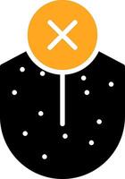 Loss Sense Of Taste Colorful Icon vector