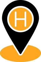 Location Colorful Icon vector