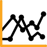 Chart Colorful Icon vector