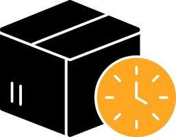 Delivery Time Colorful Icon vector