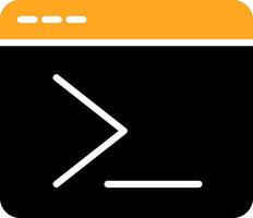 terminal Colorful Icon vector