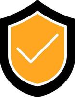 Safe Colorful Icon vector