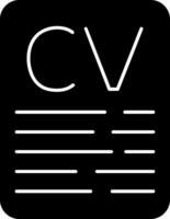 CV Colorful Icon vector