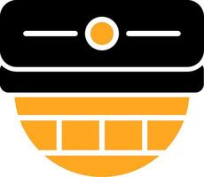 Fire Detector Colorful Icon vector