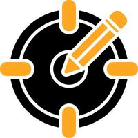 Target Audience Colorful Icon vector