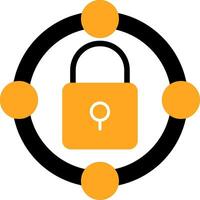 Connection Colorful Icon vector