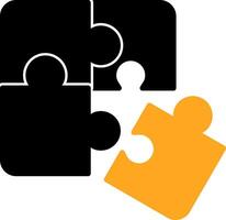 Puzzle Colorful Icon vector