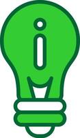 idea Colorful Icon vector