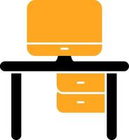 Workplace Colorful Icon vector