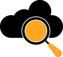 Cloud Computing Colorful Icon vector