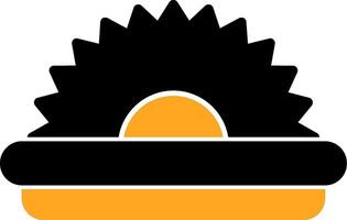 Saw Colorful Icon vector