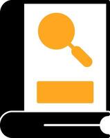 Search Colorful Icon vector