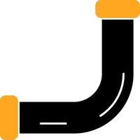 Pipe Colorful Icon vector