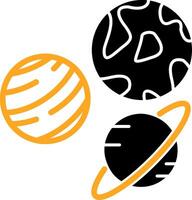 Planets Colorful Icon vector