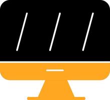 Monitor Colorful Icon vector