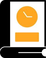 Duration Colorful Icon vector